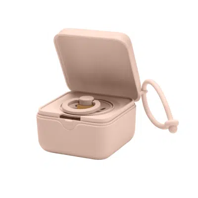 Bibs - Pacifier Box - Blush