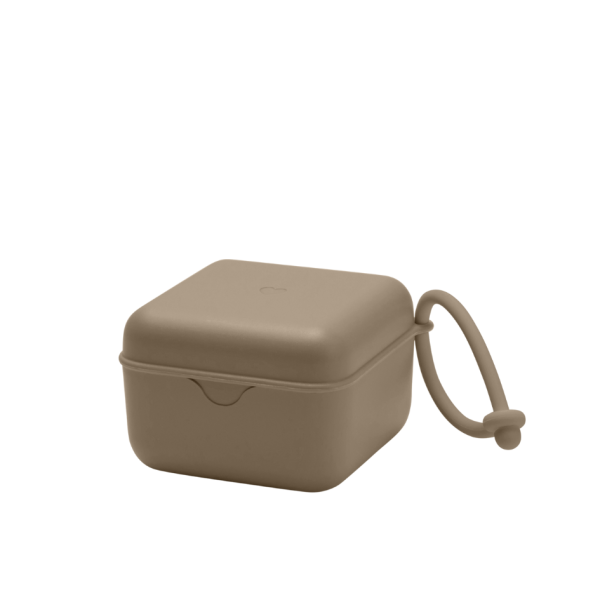 Bibs - Pacifier Box - Dark Oak