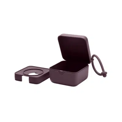 Bibs - Pacifier Box - Plum