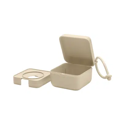 Bibs - Pacifier Box - Vanilla