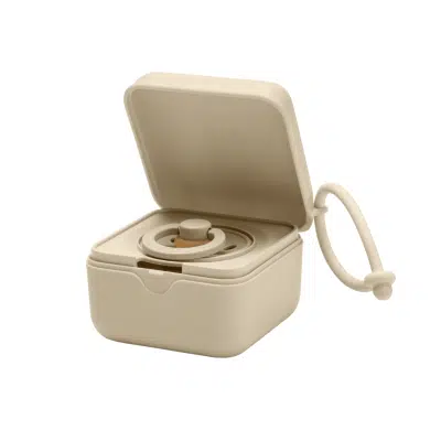 Bibs - Pacifier Box - Vanilla