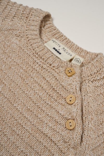 Petit Maison - Knitted Bodysuit - Senne - Oatmeal -
