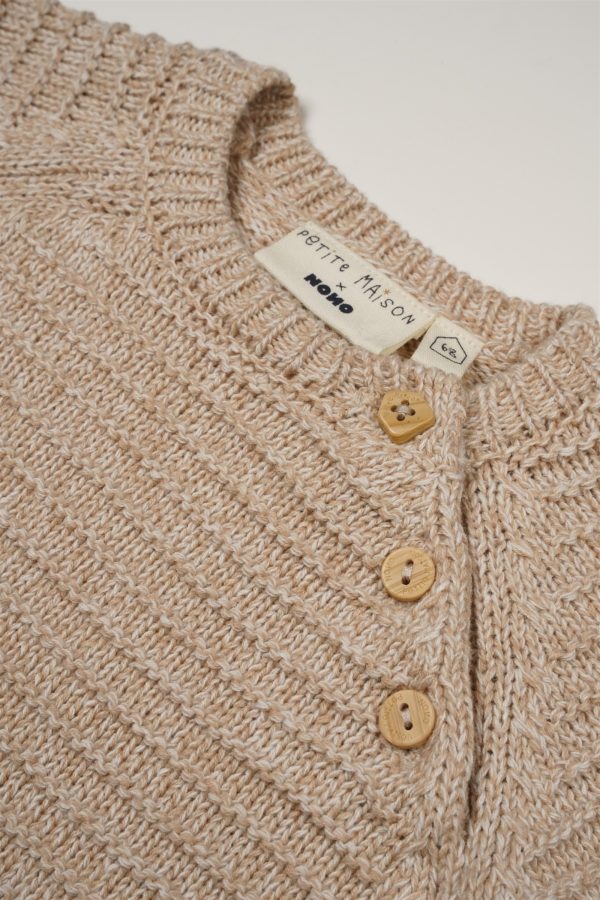 Petit Maison - Knitted Bodysuit - Senne - Oatmeal -