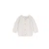 Petit Maison - Knitted Button Up Cardigan - Kiki - Natural White