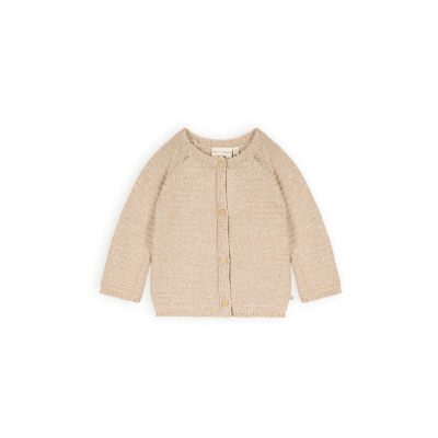Petit Maison - Knitted Button Up Cardigan - Oatmeal