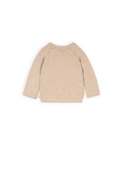 Petit Maison - Knitted Button Up Cardigan - Oatmeal