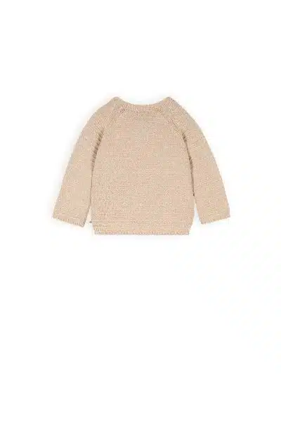 Petit Maison - Knitted Button Up Cardigan - Oatmeal