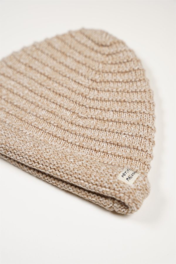 Petit Maison - Knitted Hat - Riri - Oatmeal - 50/56