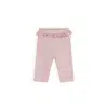 Petit Maison - Pants with Ruffle - Skyler - Pastel Pink