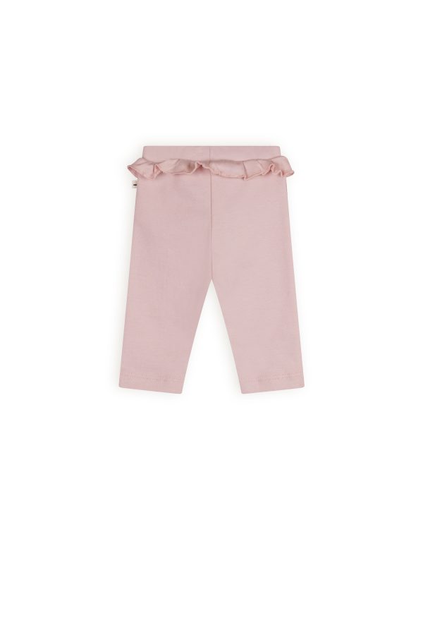 Petit Maison - Pants with Ruffle - Skyler - Pastel Pink