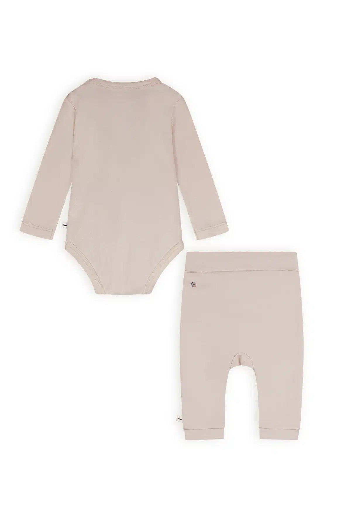 Petit Maison - Set Body Long Sleeve & Jogger Legging - Stormy - Oatmeal