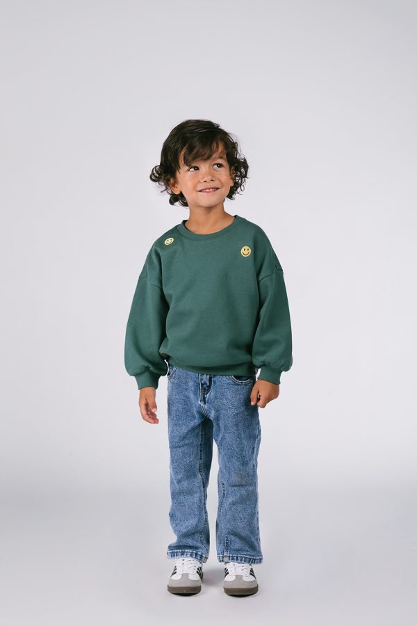 The New Chapter - Sweater - Bille - Jasper Green