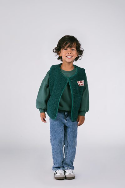The New Chapter - Teddy Gilet - Rox - Jasper Green