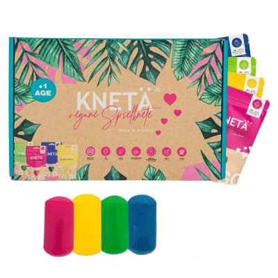 Knetä - Play Dough - 4 Colors - 100 gr