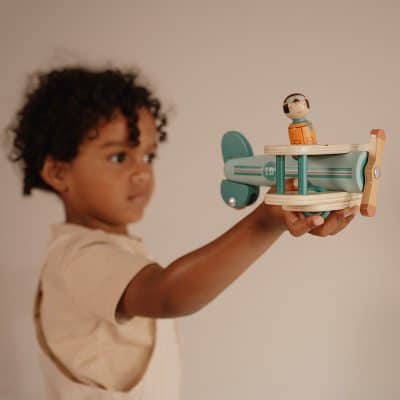 Little Dutch - Speelgoedvliegtuigje FSC