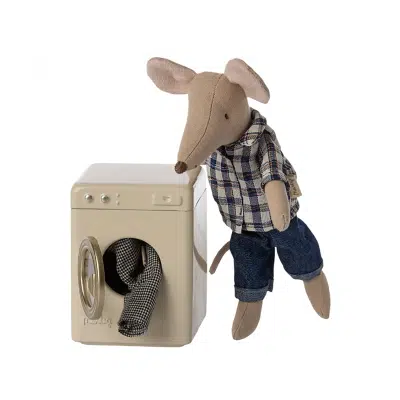 Maileg - Washing Machine - Mouse