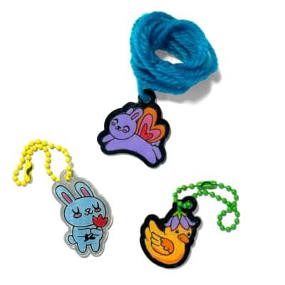 Ooly - Shrink-Its! D.I.Y. Shrink Art Kit - Garden Pals