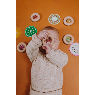 Petit Boum - Sensorische Donut - Druiven