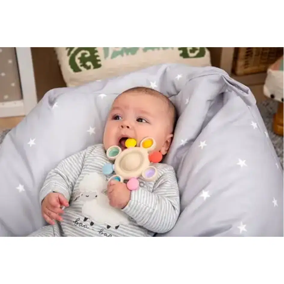 Tickit - Silisoft Druk Gaatjes - Regenboog