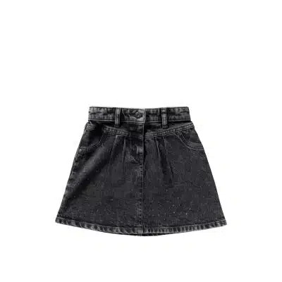 Your Wishes - Stretch Denim - Glitter Skirt