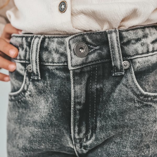 Your Wishes - Stretch Denim - Wide Leg Glitter Jeans