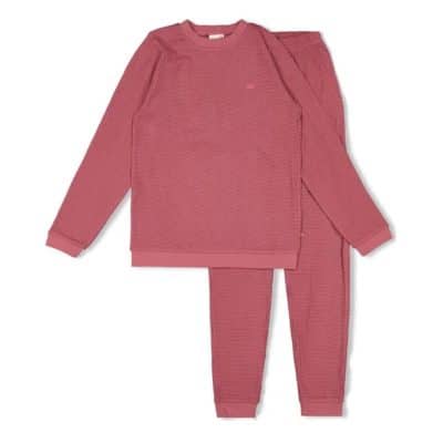 Feetje - Pyjama wafel - Family Edition - Berry