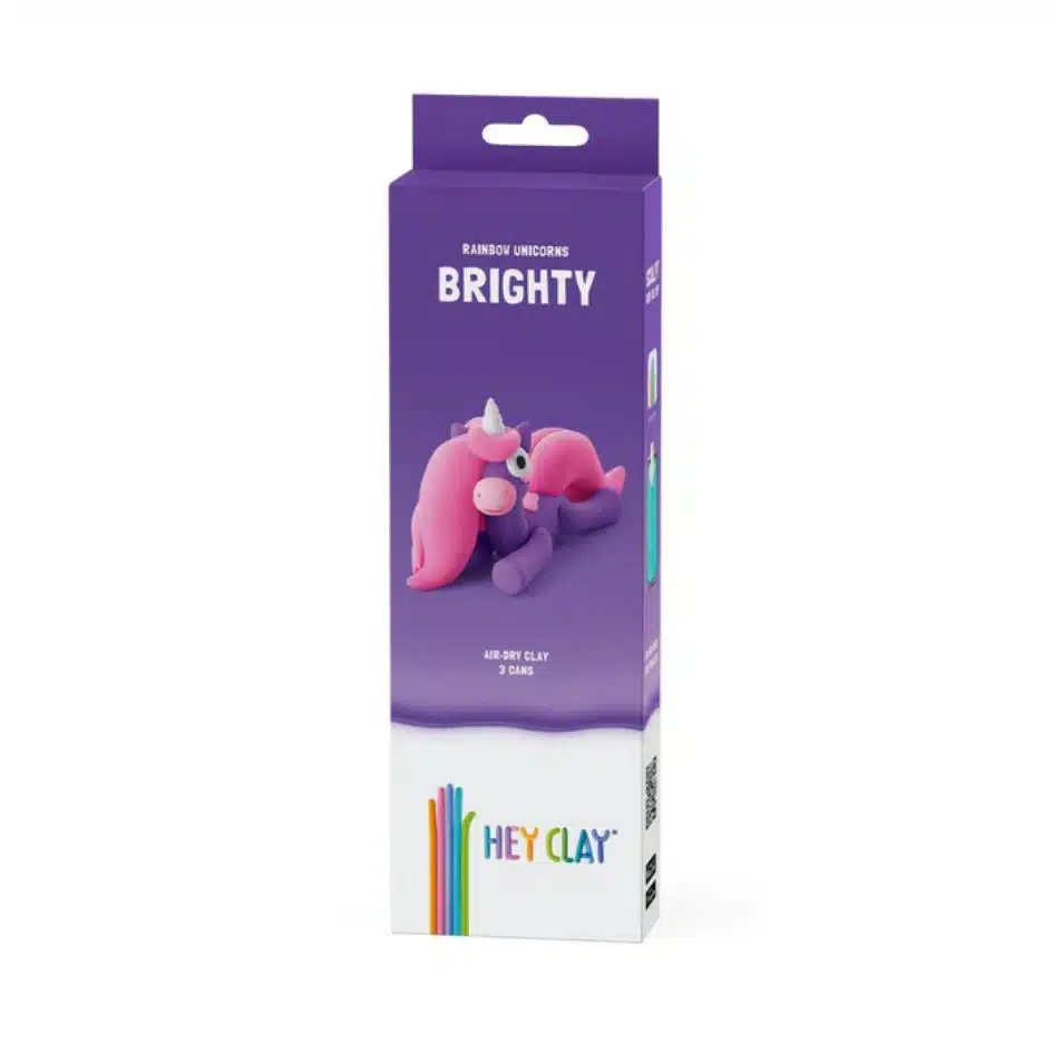 Hey Clay - Rainbow Unicorn - Brighty