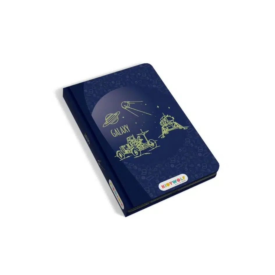 KIDYWOLF - Kidydraw - Mini tekentablet - Galaxie
