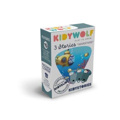 KIDYWOLF - Kidystories - 3 Verhalen Avontuur voor Kidyslide
