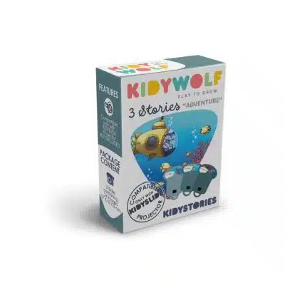 KIDYWOLF - Kidystories - 3 Verhalen Avontuur voor Kidyslide