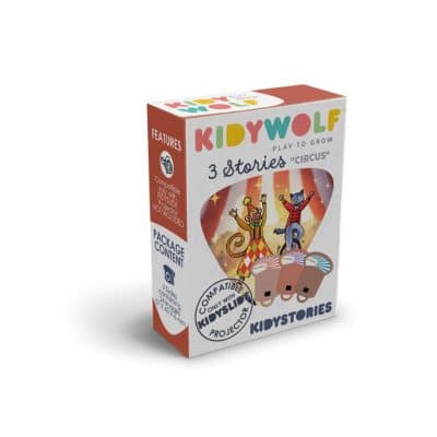 KIDYWOLF - Kidystories - 3 Verhalen Circus voor Kidyslide