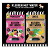 Kleuren met water - Prinsessen