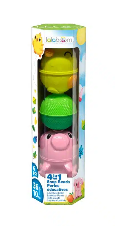 Lalaboom - Set dieren (6 st) Kip en Varken