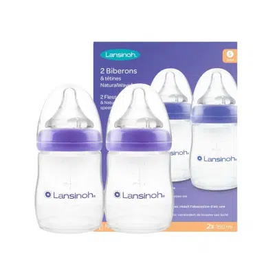 Lansinoh - 2 drinkflessen met Natural Wave speen 160 ml