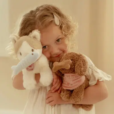 Little Dutch - Knuffelkat Marley in tas GRS