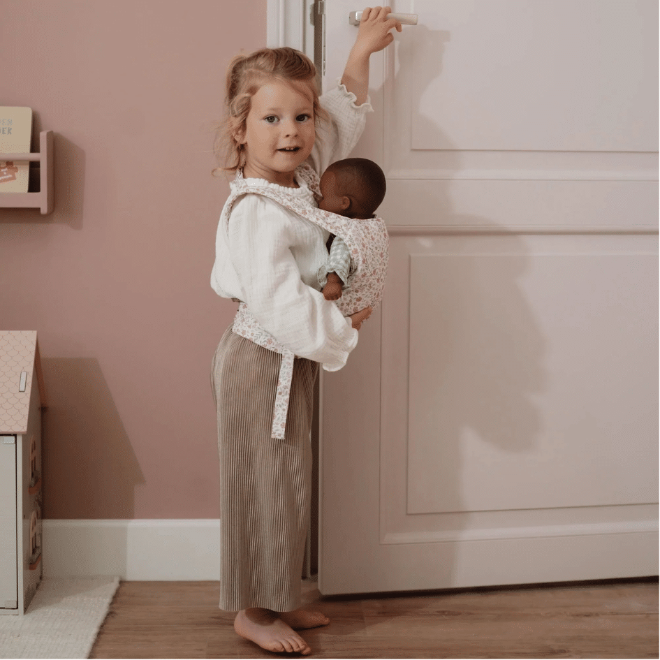 Little Dutch - Poppendraagzak - Soft Flowers