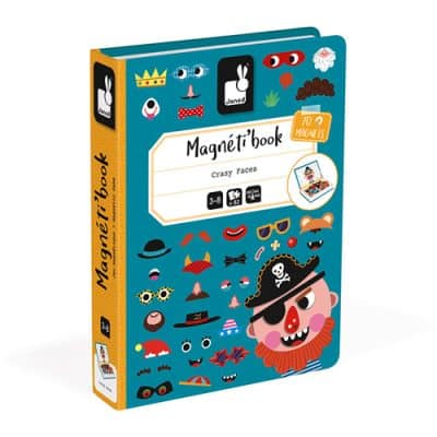 Magnetibook - Gekke Gezichten Jongens