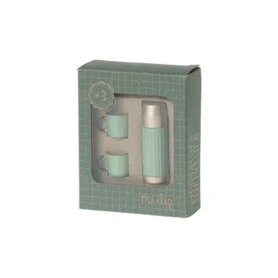 Maileg - Thermos and Cups - Mint