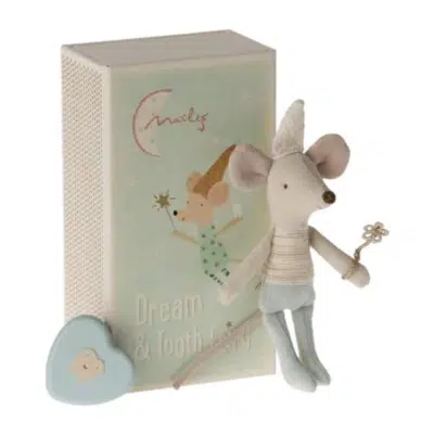 Maileg - Tooth fairy mouse - Little brother in matchbox