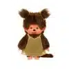 Monchhichi - Meisje in gouden glitterjurk