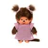 Monchhichi - Meisje in roze glitterjurk