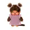 Monchhichi - Meisje in roze glitterjurk