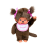 Monchhichi - Meisje met slab roze
