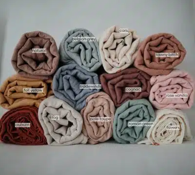 Mushie - Muslin Swaddle - Auburn