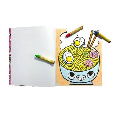 Ooly - Color-in Book - Happy Snacks