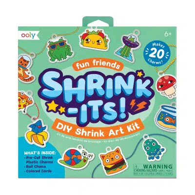 Ooly - Shrink-Its! D.I.Y. Shrink Art Kit - Fun Friends