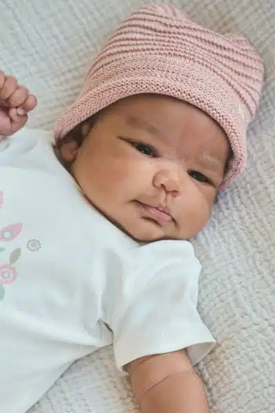 Petit Maison - Knitted Hat - Riri - Pastel Pink