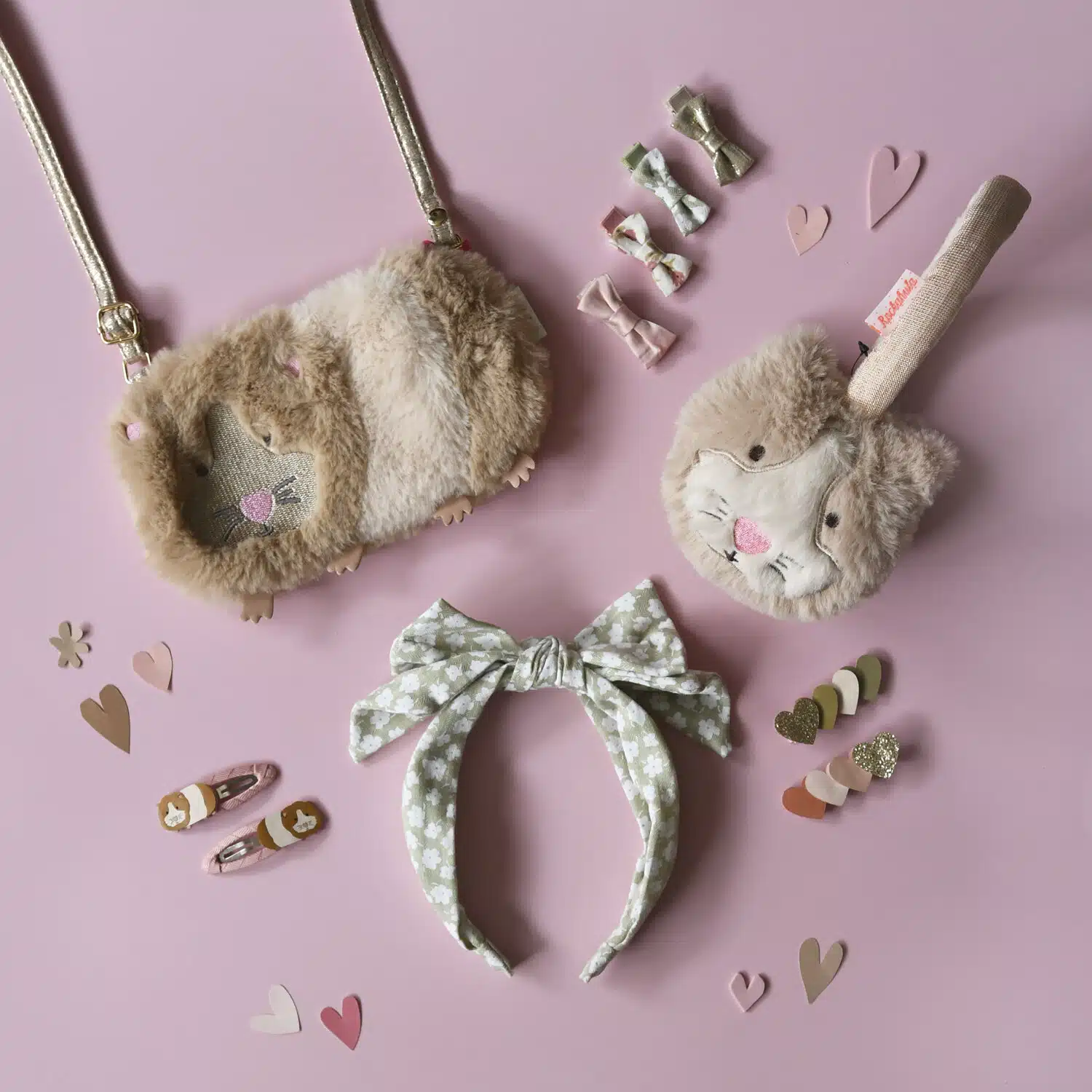 Rockahula Kids - Sweet Hearts Bar Clips