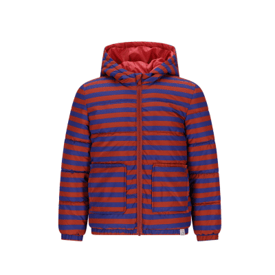 The New Chapter - Jacket Mosi - Stripes Blue Brown