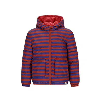 The New Chapter - Jacket Mosi - Stripes Blue Brown